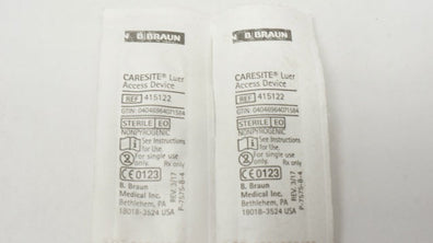 Braun 415122 CARESITE Luer Access Device - Pack of 2